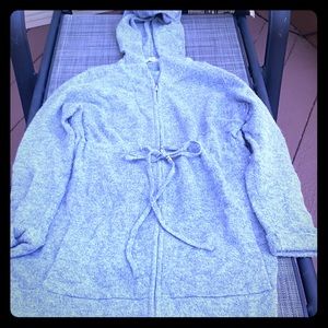 Pea in the pod gray sweater